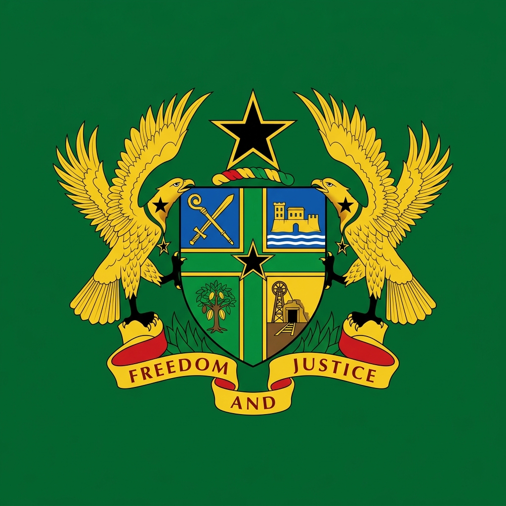 Ghana Coat of Arms